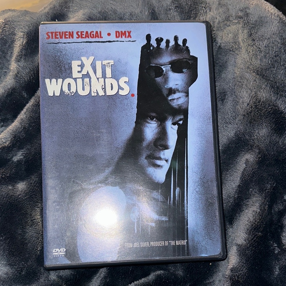 Exit Wounds DVD - Black / blue Case Steven Seagal DMX
